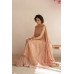 Powder Pink Side slit Anarkali